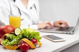 Healthy Food With Blurred Nutritionist Free Photo Freepik Freephoto Food Woman Fitness Fruit In 2020 Mindful Eating Eating Help Food Spending
