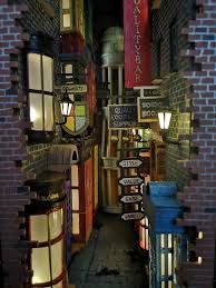 Download Wholesale Alley Diagonal Dioramas Street Lane Diy Wooden Book Nook