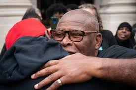 After four decades in prison for a murder he says he didn't commit, a  Chester man is free