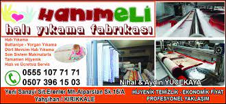 hanimeli hali yikama fabrikasi kirikkale