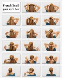 I learned how to braid my own hair before others. How To French Braid Your Own Hair 10 Steps With Pictures Instructables