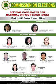 Meanwhile, the election commission tuesday barred bjp leader rahul sinha from campaigning 48 hours for his. Official Candidates For National Office Fiscal Year 2021 2022 Philippine Medical Association