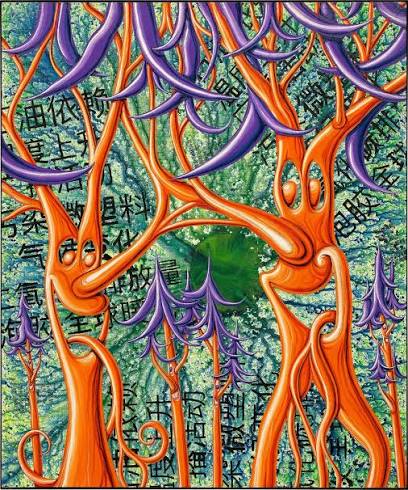 Work by Kenny Scharf