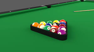 8 Ball Pool Table Setting Pool Table Pool Balls Table Settings