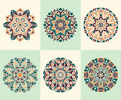 Select from premium arabesque pattern images of the highest quality. Arabesque Vector Set Vector Art Graphics Freevector Com