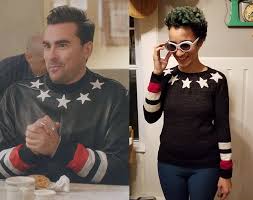 Sherry millerand john bourgios as bev taylor and don taylor (seasons 2 and 4), old, wealthy friends of johnny and moira. Fans Of Schitt S Creek This Knitter S Got You 7 Designs David Rose Wore Re Imagined As Sweaters Knithacker