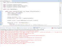 How To Embed Tomcat Server Into Java Web Applications