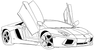 Printable coloring and activity pages are one way to keep the kids happy (or at least occupie. Online Coloring Pages Lambo Coloring Page Lamborghini Machine