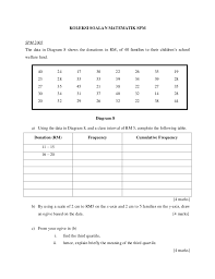 Akaun kawalan abt baki akhir abt tu tidak ditolak dgn hutang lapuk dlm maklumat. Koleksi Soalan Matematik Spm