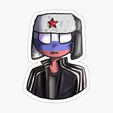 #countryhumans germany #countryhumans #countryhuman rusia #countryhumans alemania #countryhumans rusger #soundcloud. Russia Countryhuman Stickers Redbubble