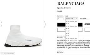 All Balenciaga Speed Trainer Sizing Guide Setting An Android