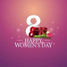 The happy women's day text is easy to change. Free Vector Logo Set For Womans Day