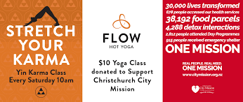 Nestled in the east coast of south island in new zealand, christchurch is a vibrant city that will leave you in awe. Community And Charity Flow Hot Yoga Christchurch