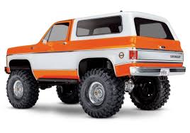 Каталоги автозапчасти легковые автомобили chevrolet blazer iv. Traxxas Trx4 79 Chevy Blazer 1 10 Crawler Orange Zonehobbies