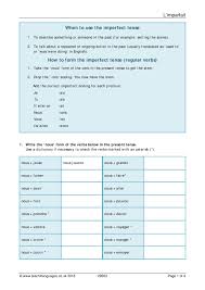 Ks3 French Verbs And Tenses Teachit Languages