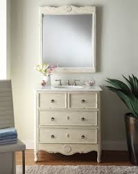 Hours may change under current circumstances Adelina 34 Vintage Bathroom Vanity Distressed Cream Finish