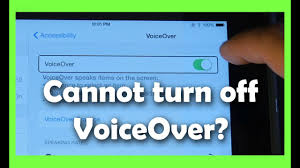 Dec 03, 2019 · to turn off voiceover on mac using apple's system preferences: How To Fix Accessibility Voiceover Problem Ipad Iphone Youtube