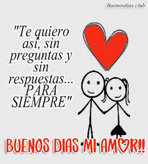 Con estas tarjetas de buenos días para tu amor, harás que te quiera como el primer día. Tarjetas De Buenos Dias Mi Amor Para Whatsapp Imagenes De Buenos Dias Y Frases De Vida Buenos Dias Amor Saludos De Buenos Dias Tengo Ganas De Abrazarte