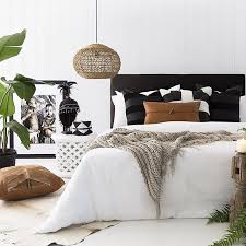 Stunning New Cushion Collection My Favourites Would Be Beautiful Tan Leather With Bone Details And Hide Pop Black Bedroom Decor Bedroom Design Home Furnishings