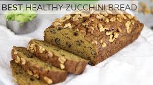 It is packed with wholesome goodness. Healthy Zucchini Bread Recipe Youtube