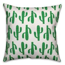 Each throw pillow has been uniquely hand stitched with special berber symbols by hand. Cactus Throw Pillow In Green Bed Bath Beyond