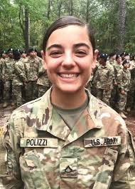 IBecameASoldier...Pfc. Andrea Rose Polizzi (18), Oswego, Illinois, Delta  Company, 3rd Battalion, 39th Infantry Regiment “My older brother, Dominick  Polizzi, who also is in the U.S. Army” was most influential in my decision