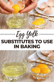 How to cook just egg yolk. Egg Yolk Substitutes To Use In Baking Insanely Good