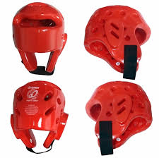 Red Foam Sparring Headgear
