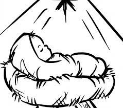 You could create a foam core backing or simply cut and . Baby Jesus Manger Coloring Page Free Printable Coloring Pages For Kids