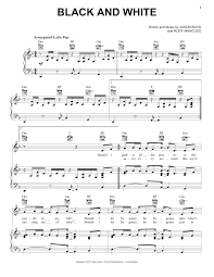 Rudy Mancuso Poo Bear Black And White Sheet Music Notes Chords Score Download Printable Pdf Sheet Music Notes Music Notes Sheet Music