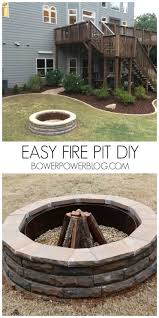 The steps are very easy to follow, all you would have to do is get the materials and follow the steps. 57 Inspiring Diy Outdoor Fire Pit Ideas To Make S Mores With Your Family
