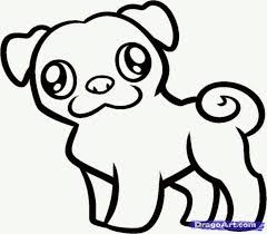 Choose your favorite coloring page and color it in bright colors. Pugs Coloring Pages Coloring Home