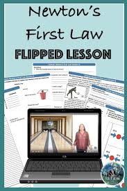 Newton S First Law Of Motion Flipped Lesson Flipped Classroom In 2020 Flipped Lesson Middle School Science Activities Flipped Classroom