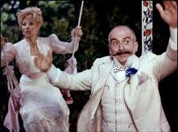 Hibernatus Der Winterschlafer Onkel Paul Die Grosse Pflaume Louis Taut Auf Claude Gensac Louis De Funes 1969 Louis De Funes De Funes Claude Gensac