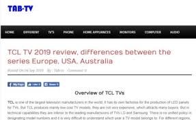 Tcl Tv 2019 Review Differences Between The Series Europe