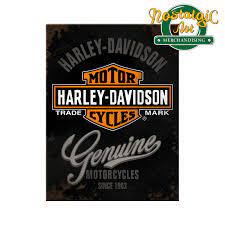 Nostalgic Art Retro Tin Sign Blechschild Harley Davidson Harley Davidson Decals Nostalgic Art