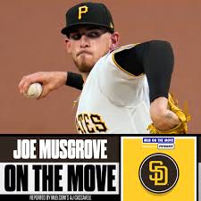 The Padres keep adding pitching. Joe Musgrove is reportedly heading to San  Diego as a part of a 3-team trade with the Pirates and the Mets, per  MLB.com's AJ Cassavell.