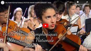 Finale De L Audition 2020 Orchestre National Des Petites Mains Symphoniques Annulee Petites Mains Symphoniques