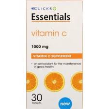 Manage products in any of your lists Clicks Essentials 1000mg Vitamin C Tablets 30 Tablets Reviews Online Pricecheck