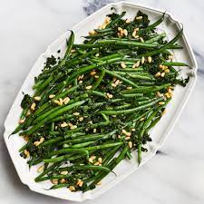 Green Beans With Pine Nuts Gremolata Recipe In 2021 Green Beans Pine Nut Recipes Side Dishes Easy
