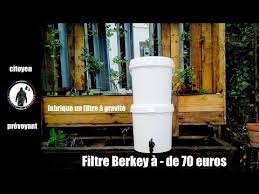 Fabriquer Un Filtre A Gravite Berkey Pour 70 Euros Youtube Filtre Gravite Filtre A Eau