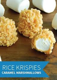 Rice Krispie Caramel Marshmallows My Recipe Confessions Dessert Recipes Easy Desserts Rice Krispies