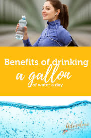 This surprised me since a gallon of water is 8 pounds total, and you're drinking 8 pounds of water per day on top of like 5 pounds of food and other drinks. What Are The Benefits Of Drinking A Gallon Of Water A Day