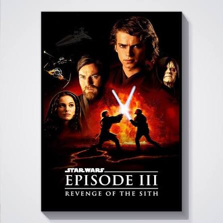 Star Wars Episode III - Revenge of the Sith Poster Movie Poster – Flex  Design Store