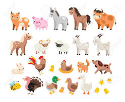 Have you seen our animal wallpaper collection? Cute Farm Big Set Of Cartoon Farm Animals And Pets For Kids And Children Cow Horse Pig And Many Other Domestic Creatures Royalty Free Cliparts Vectors And Stock Illustration Image 134400821