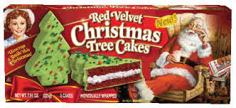 Little Debbie Christmas Tree Cakes Snack Cakes Red Velvet Tree Cakes Christmas Tree Cake Red Velvet