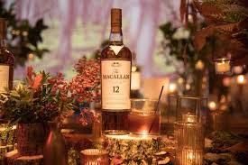 The Macallan 12 Years Old Sherry Oak Sherried Cherry Whisky Cocktail Whisky Cocktails Cocktails Table Decorations
