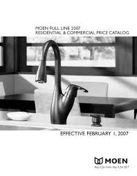 As the #1 faucet brand in north america, moen offers a diverse selection of thoughtfully designed kitchen and bath faucets, showerheads, accessories, bath safety products, garbage disposals and kitchen sinks for residential and commercial applications each delivering the best possible combination of meaningful innovation, useful features, and. Kitchen Bath Collections 2009 Moen Pdf Catalogs Documentation Brochures