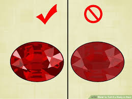 4 Ways To Tell If A Ruby Is Real Wikihow