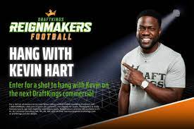KEVIN HART CONTEST: Reignmakers Football Giving Players Chance to go Behind  the Scenes - DraftKings Network